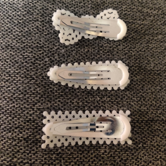 Pearl Hair Clips Set - Picture 2 of 2